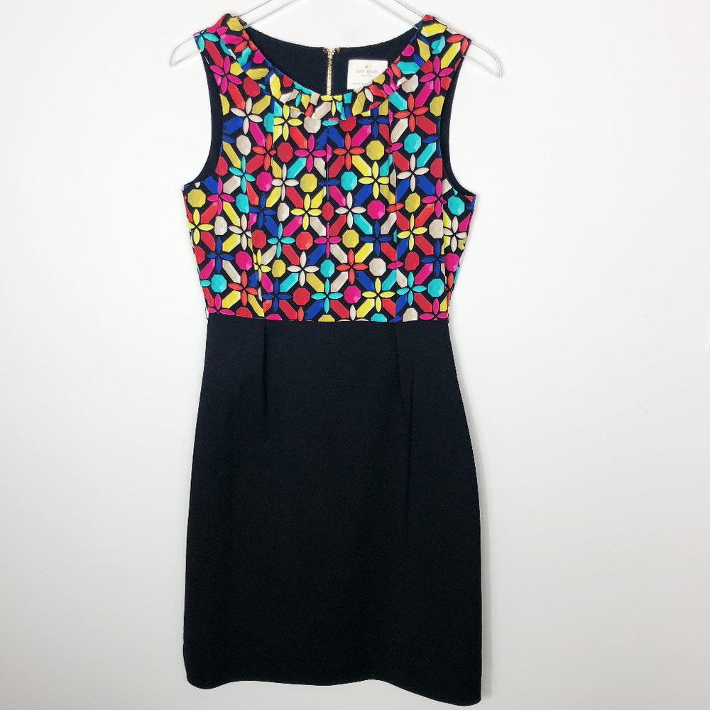 Kate Spade silk print top dress